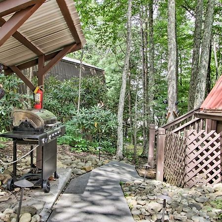 Villa A-Frame Cabin with Hot Tub Less Than 1 Mi to Ober Gatlinburg! Exterior foto